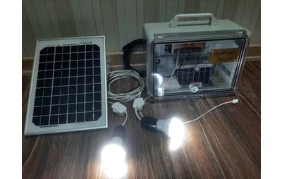 پکیج روشنائی خورشیدی3 لامپ سیار