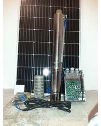 پمپ آب خورشیدی 48 ولت هد70 متر